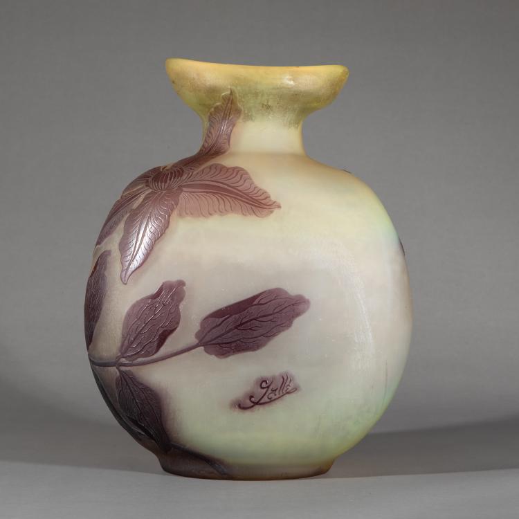 Bild 3 zu Objekt, Gro&szlig;e Vase 'Cl&eacute;matites', 1908-20, Gall&eacute;, Nancy, K-17 157