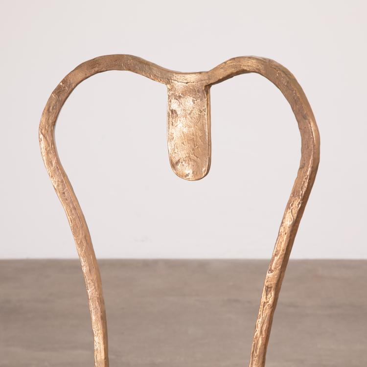 Bild 1 zu Objekt, 2 niedrige St&uuml;hle / Chauffeuses Modell Osselet, Eric Schmitt, Studio Eric Schmitt, 