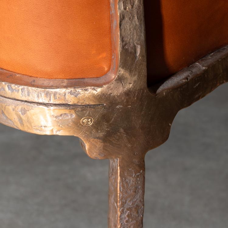 Bild 6 zu Objekt, 2 niedrige St&uuml;hle / Chauffeuses Modell Osselet, Eric Schmitt, Studio Eric Schmitt, 