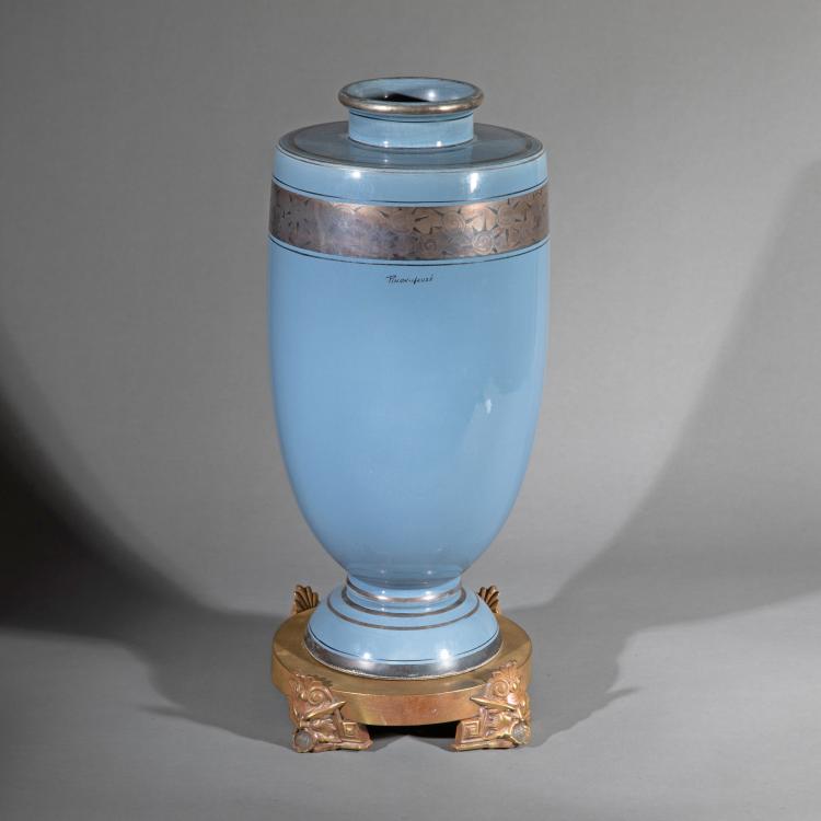 Hauptbild zu Objekt, Balustervase, Jaget & Pinon, Tours, K-17 194