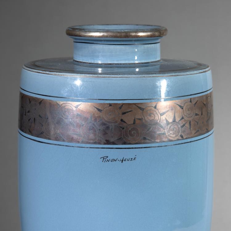 Bild 1 zu Objekt, Balustervase, Jaget & Pinon, Tours, K-17 194