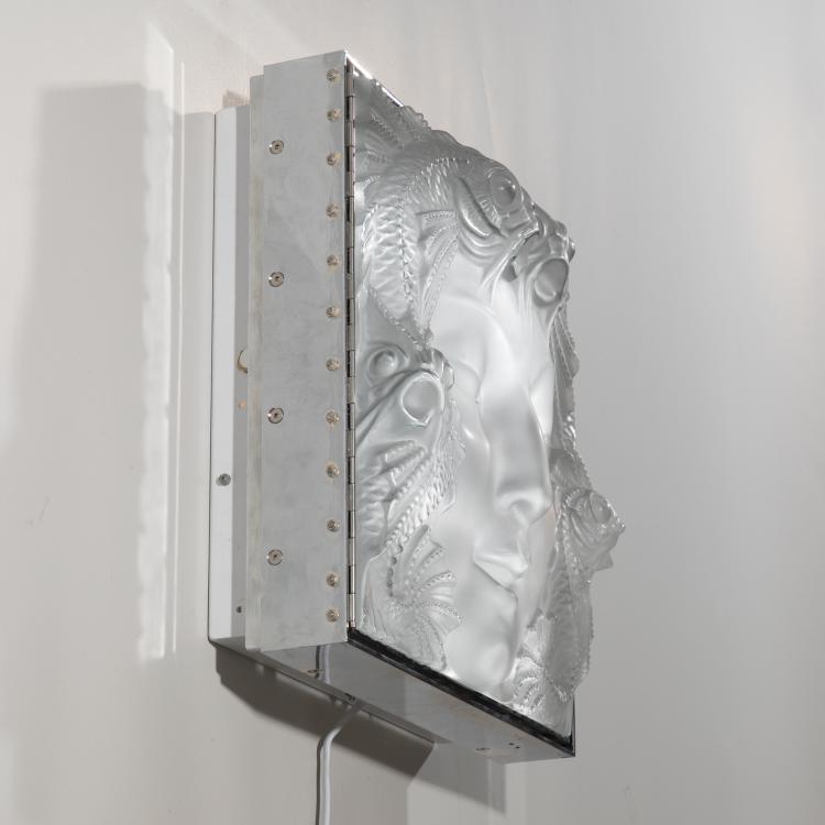 Bild 2 zu Objekt, Wandrelief 'Fontaine Poissons' oder 'Masque de Femme', Ren&eacute; Lalique, Lalique, Wingen-sur-Moder, K-17 69