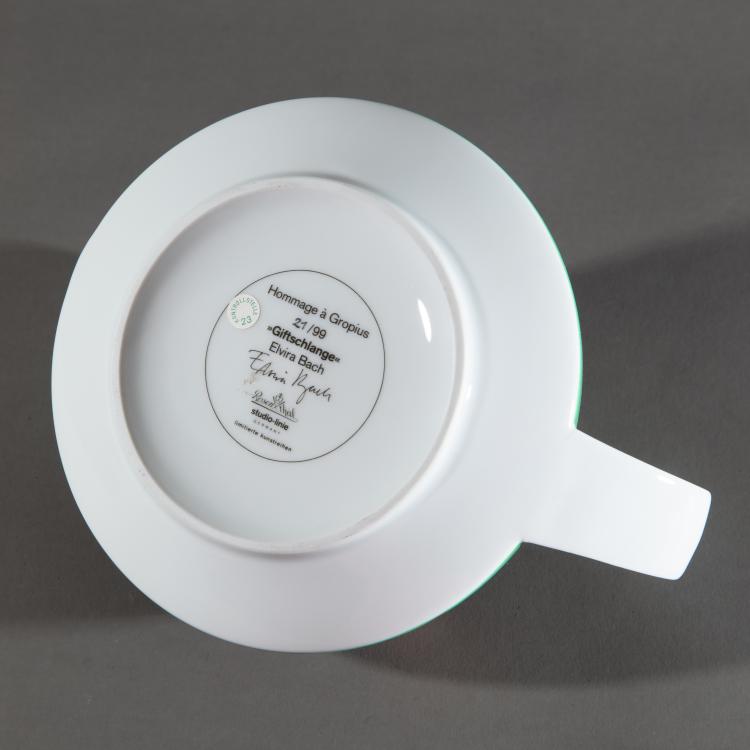 Bild 3 zu Objekt, Teekanne aus TAC-Serie Dekor Giftschlange, Rosenthal, Selb, K-17 611