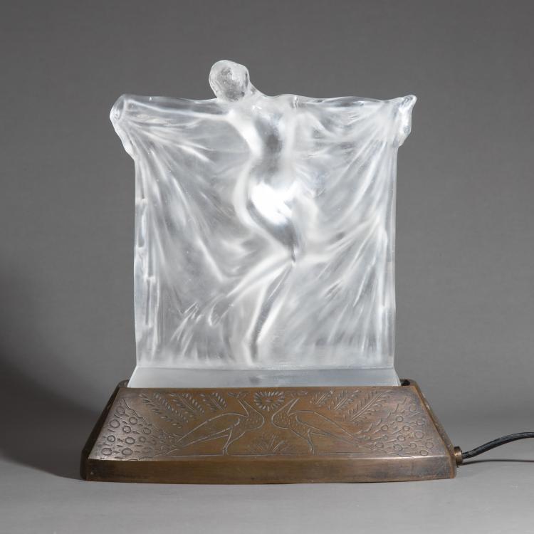 Bild 3 zu Objekt, Tischleuchte 'Suzanne', Ren&eacute; Lalique, Lalique, Wingen-sur-Moder, K-17 60
