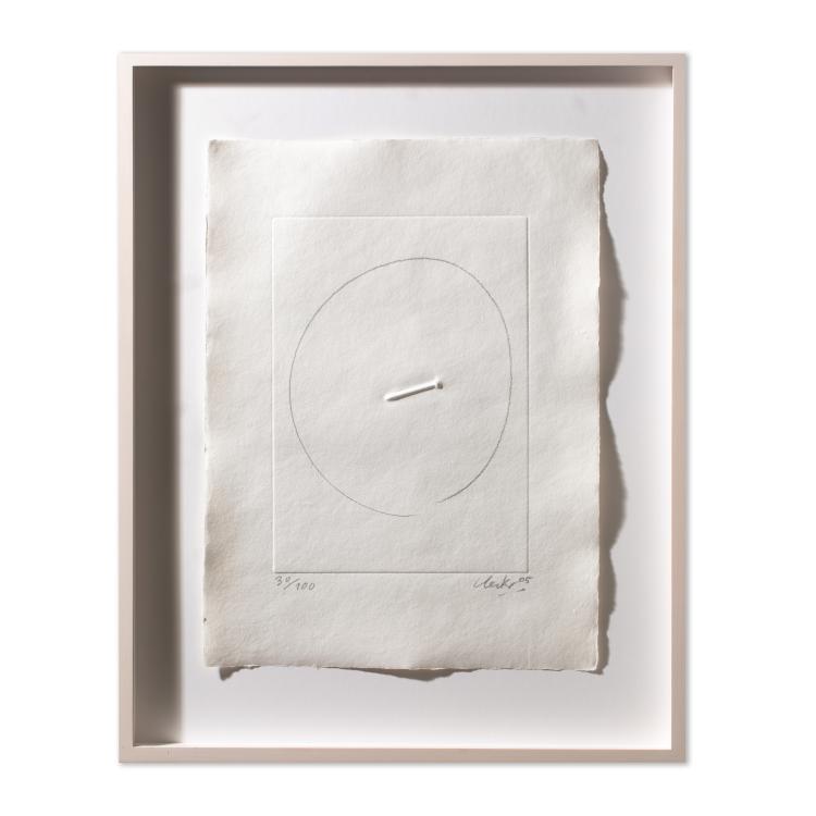Bild 1 zu Objekt, Ohne Titel, 2005, G&uuml;nther Uecker, K-17 292