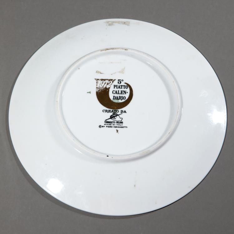 Bild 3 zu Objekt, Jahresteller 1972, Fornasetti, K-17 539