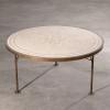 Round Mosaic Coffee Table