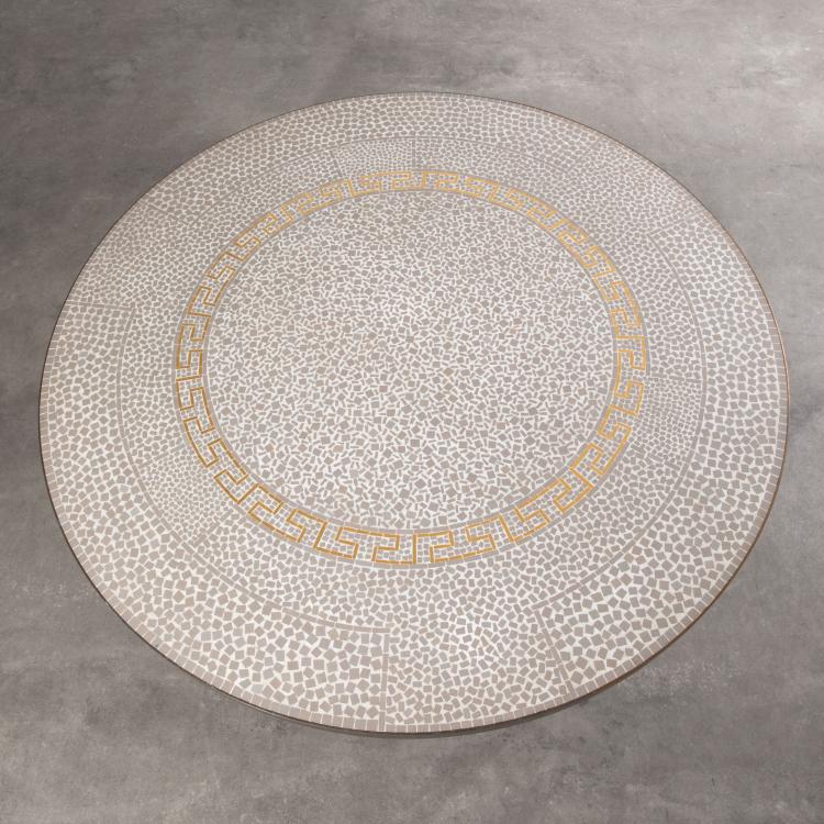 Bild 1 zu Objekt, Round Mosaic Coffee Table, Berthold M&uuml;ller, Berthold M&uuml;ller Oerlinghausen, K-17 383