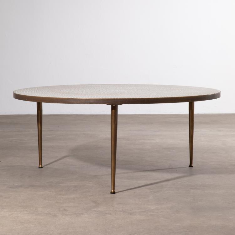 Bild 3 zu Objekt, Round Mosaic Coffee Table, Berthold M&uuml;ller, Berthold M&uuml;ller Oerlinghausen, K-17 383