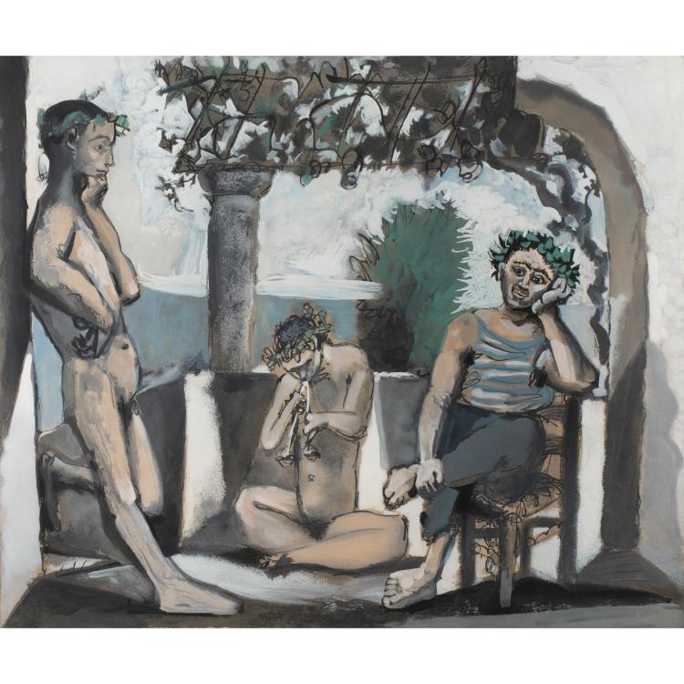 Hauptbild zu Objekt, 'Bacchanale', 1955, Pablo Picasso, K-17 253