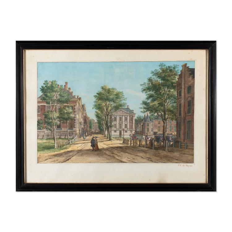 Bild 1 zu Objekt, Ansicht des Mauritshuis in Den Haag, K-17 78