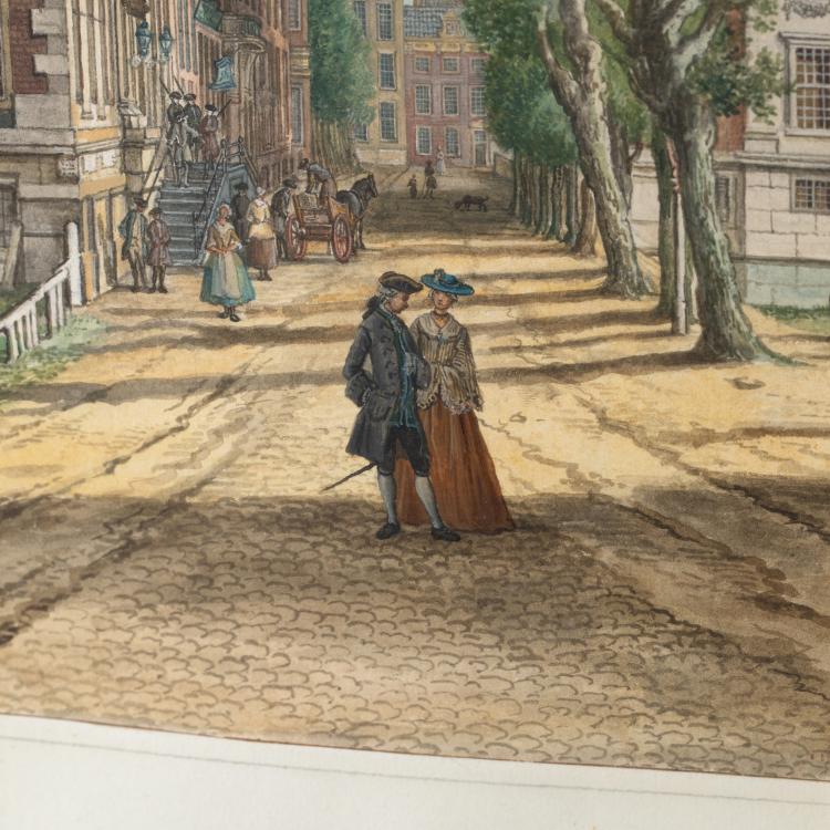 Bild 3 zu Objekt, Ansicht des Mauritshuis in Den Haag, K-17 78
