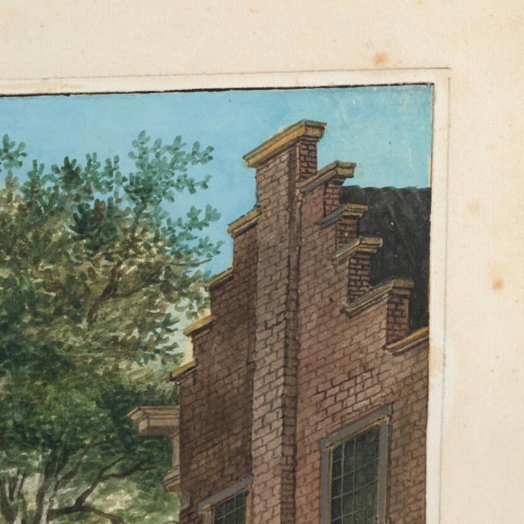 Bild 4 zu Objekt, Ansicht des Mauritshuis in Den Haag, K-17 78