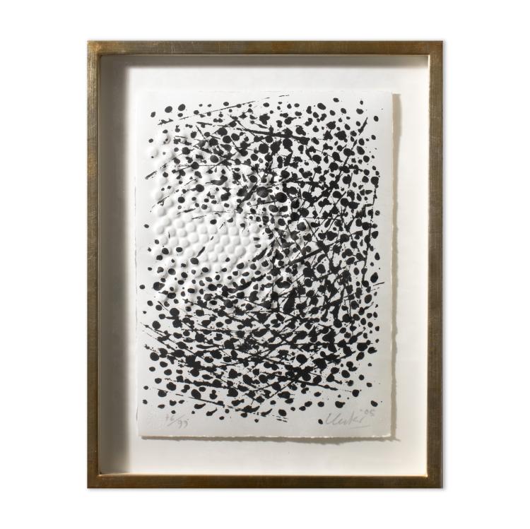 Bild 1 zu Objekt, 'Str&ouml;mung II', 2005, G&uuml;nther Uecker, K-17 293