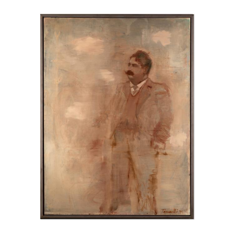 Bild 1 zu Objekt, 'Bildnis Ruggero Leoncavallo', 1995, K-17 334