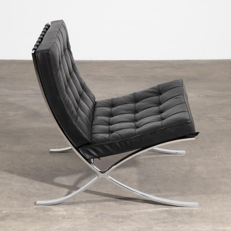 Bild 2 zu Objekt, Lounge chair model Barcelona, Ludwig Mies van der Rohe, Knoll International, K-17 363