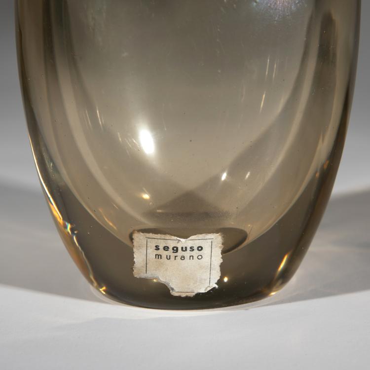 Bild 1 zu Objekt, Vase Modell Sommerso, Flavio Poli, Seguso, Murano, K-17 171