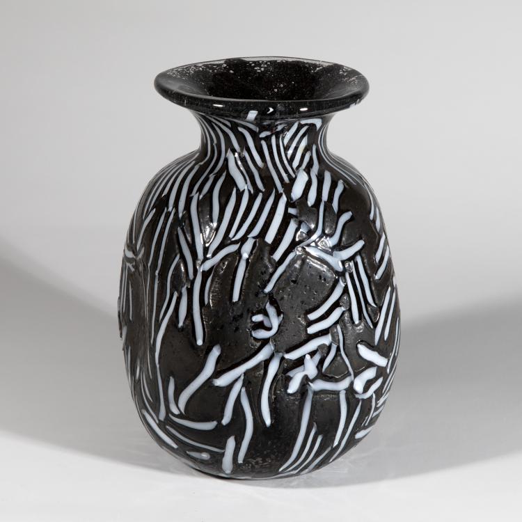 Hauptbild zu Objekt, Vase Modell Nerox, Ermanno Toso, Fratelli Toso, Murano, K-17 175