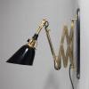 Early, rare scissor lamp / wall arm model 112