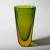 Vase Modell Sommerso verde giallo