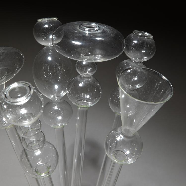 Bild 1 zu Objekt, Paar Vasenobjekte aus der Sherry Netherlands Serie, Matteo Thun, Barovier & Toso, K-17 598