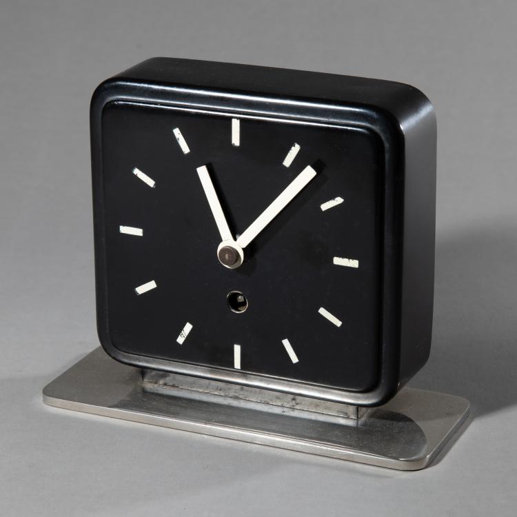 Hauptbild zu Objekt, Table clock model 4478, Marianne Brandt, Ruppelwerk GmbH, K-17 366