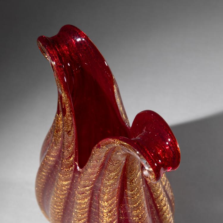 Bild 4 zu Objekt, Vase Modell Cordonato oro, Ercole Barovier, Barovier & Toso, Murano, K-17 163