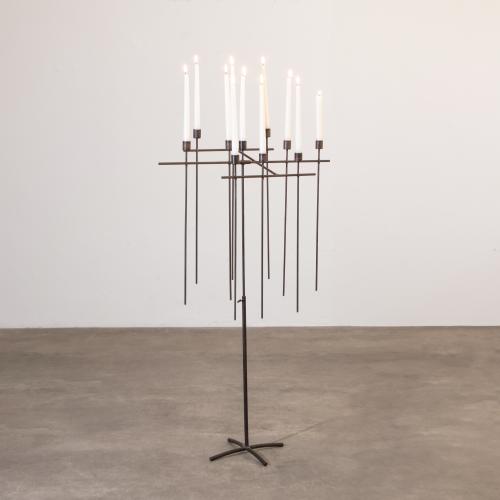 Kinetisches Kerzenleuchter-Objekt Modell Attrappe-Feux
