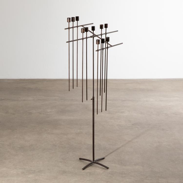 Bild 1 zu Objekt, Kinetisches Kerzenleuchter-Objekt Modell Attrappe-Feux, Daniel Grobet, Daniel Grobet, K-17 582