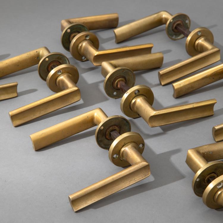 Bild 4 zu Objekt, 9 T&uuml;rdr&uuml;cker Sets, 1930er-50er Jahre, Italien/Italy, K-17 505