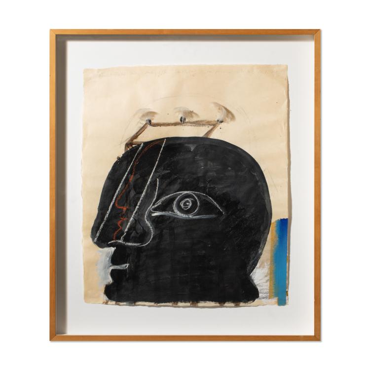 Bild 1 zu Objekt, Ohne Titel (Kopf), 1971, Horst Antes, K-17 297