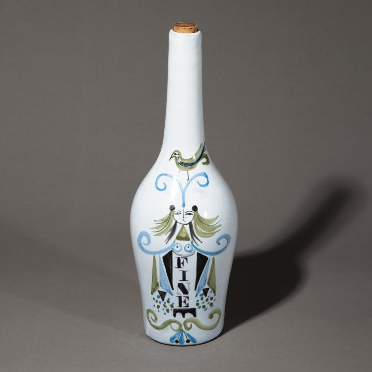 Hauptbild zu Objekt, Lik&ouml;rflasche, um 1960, Roger Capron, K-17 199