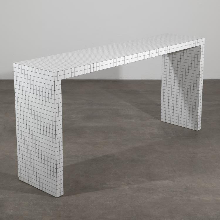 Hauptbild zu Objekt, Konsoltisch Modell Quaderna,  Superstudio, Zanotta, Nova Milanese, K-17 528