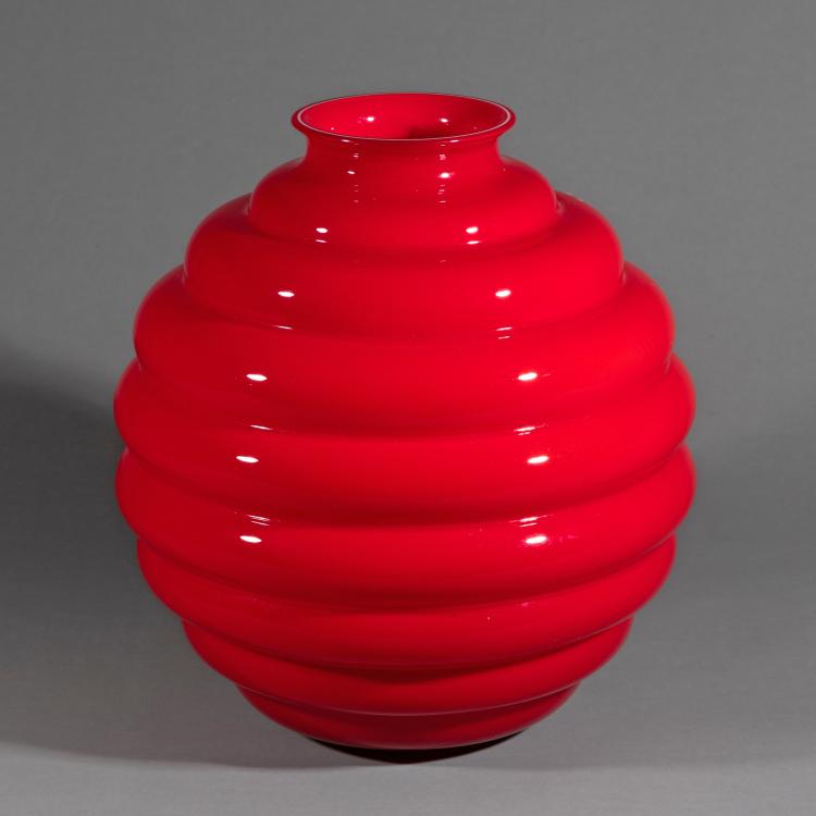 Hauptbild zu Objekt, Vase Modell Deco, Napoleone Martinuzzi (nach), Venini, Murano, K-17 182