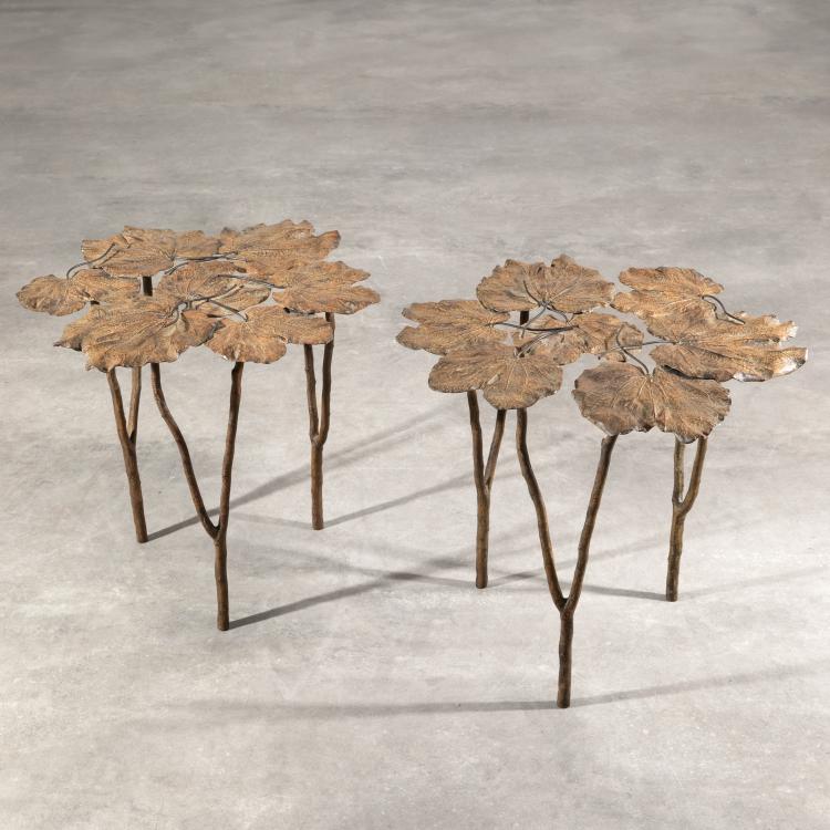 Hauptbild zu Objekt, Paar Beistelltische, Claude Lalanne (im Stile von), K-17 656