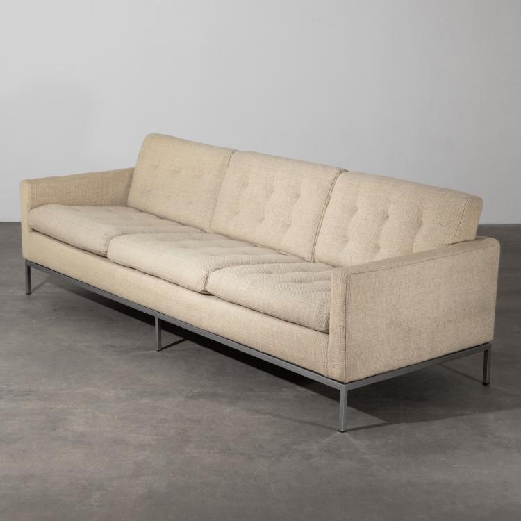 Hauptbild zu Objekt, Dreier Lounge Sofa, Florence Marguerite Knoll Basset, Knoll International, K-17 427