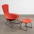 Lounge Sessel Modell Bird + Ottomane