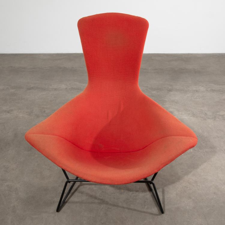 Bild 1 zu Objekt, Lounge Sessel Modell Bird + Ottomane, Harry Bertoia, Knoll International, K-17 424