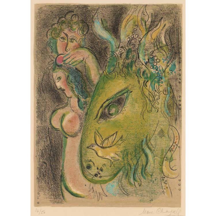 Hauptbild zu Objekt, 'Paradis', 1958/59, Marc Chagall, K-17 257