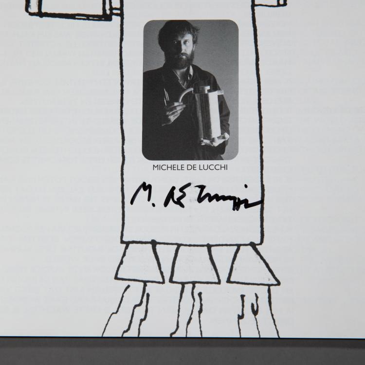 Bild 2 zu Objekt, Signiertes Buch Michele de Lucchi 1978-1985, Michele De Lucchi, K-17 558