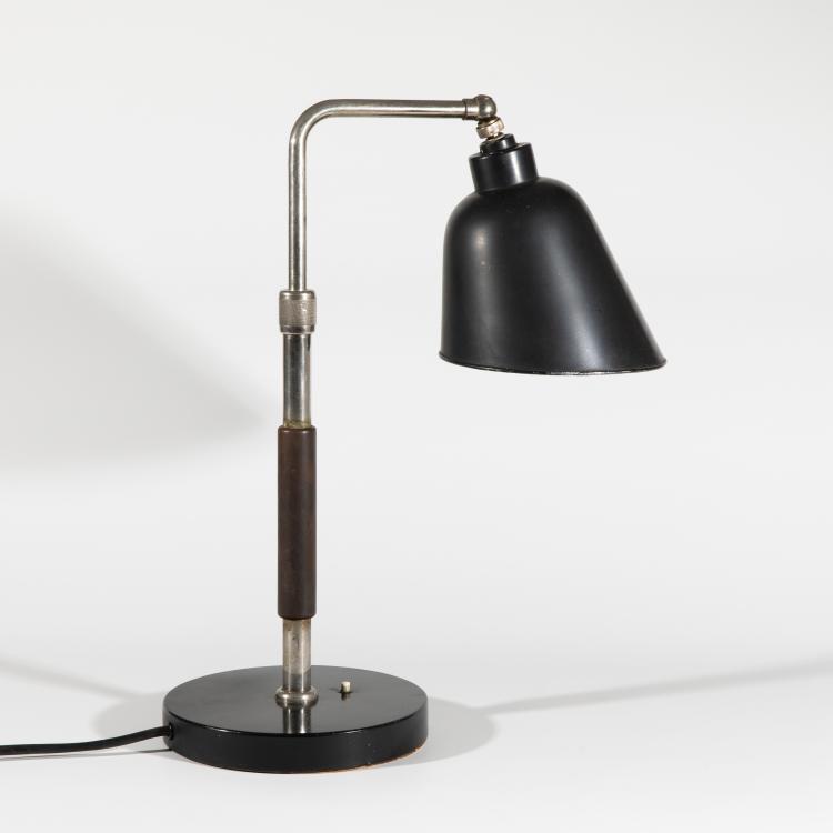 Bild 4 zu Objekt, Desk lamp model Goethe, Christian Dell, B&uuml;nte & Remmler, Frankfurt, K-18 394