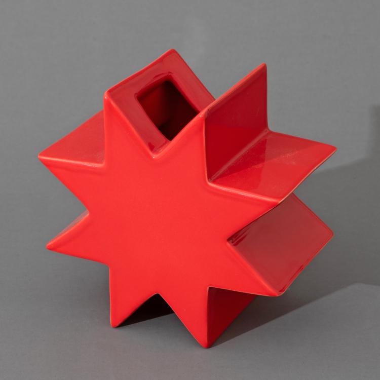 Hauptbild zu Objekt, Vase Modell Hsing, Ettore Sottsass, Anthologie Quartett, Bad Essen, K-18 629