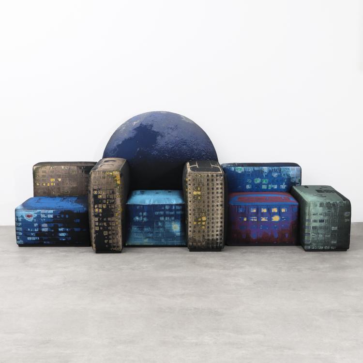 Bild 1 zu Objekt, Limitiertes Sofa Modell Notturno a New York Nr. 4 von 50 Exemplaren, Gaetano Pesce, Cassina, 