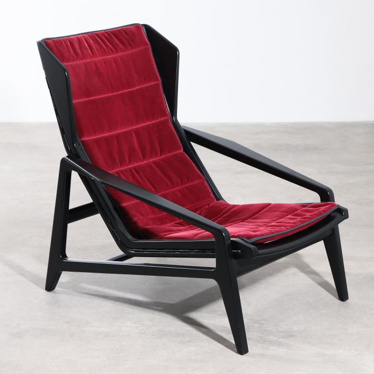 Hauptbild zu Objekt, Lounge Sessel Modell (811) D.156.3, Gio Ponti, Molteni & C., 