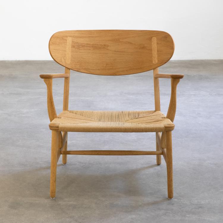 Bild 1 zu Objekt, Sessel Modell CH 22, Hans J. Wegner, Carl Hansen & Son, Odense, K-18 521