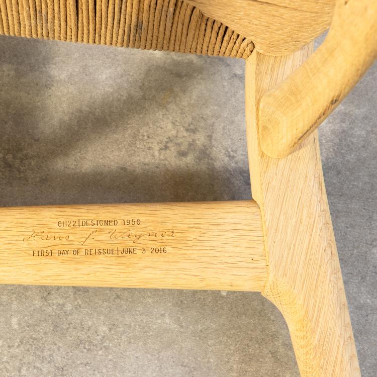 Bild 5 zu Objekt, Sessel Modell CH 22, Hans J. Wegner, Carl Hansen & Son, Odense, K-18 521