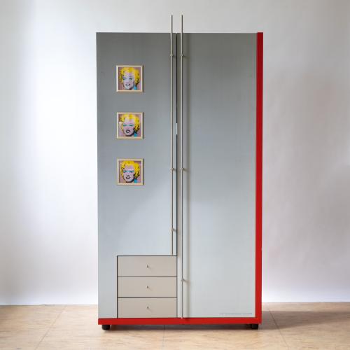 Limited-Edition Cabinet with Motif 'Lavender Marilyn'
