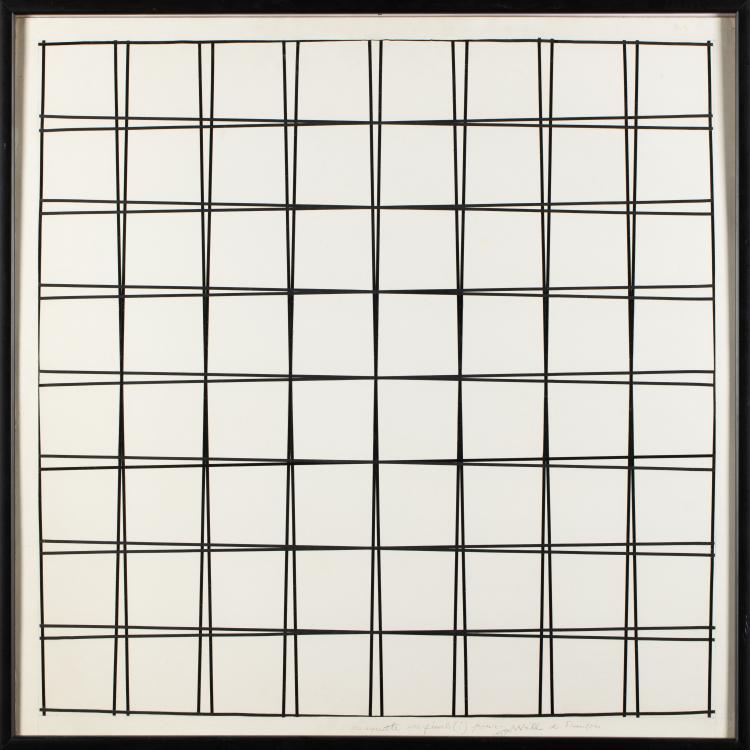 Bild 1 zu Objekt, Maquette (Vorstudie), Fran&ccedil;ois Morellet, 