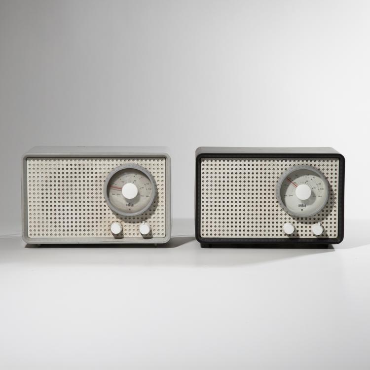 Bild 1 zu Objekt, 4 Radios, Otl Aicher,Artur Braun,Dieter Rams, Braun AG, Frankfurt am Main., K-18 411
