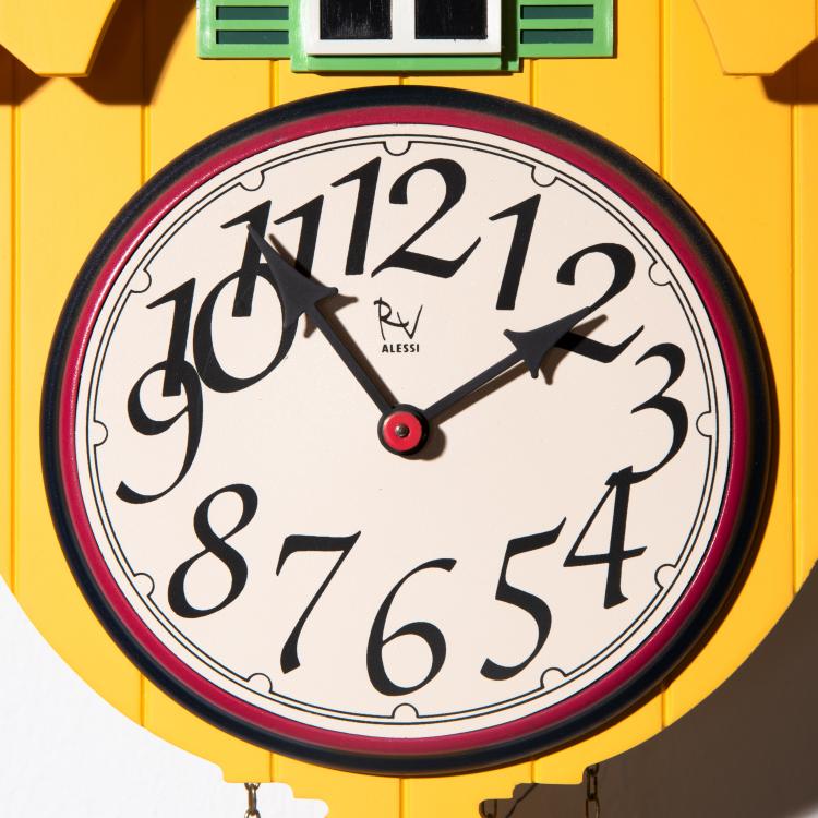 Bild 2 zu Objekt, Alessi wall clock model Cuckoo Clock, Robert Venturi, Alessi, Crusinallo, K-18 653